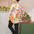 At The Market Collection Boy Kurta Top Fleur Print - Umbi