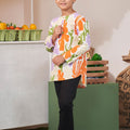 At The Market Collection Boy Kurta Top Fleur Print - Umbi