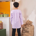At The Market Collection Boy Kurta Top Lilac - Umbi