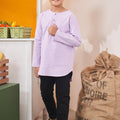 At The Market Collection Boy Kurta Top Lilac - Umbi