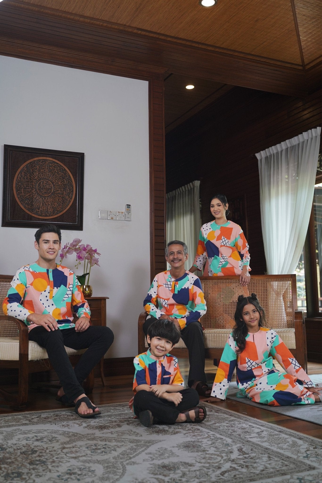 At The Market Collection Boy Short Sleeves Fruit Punch Print - Umbi