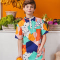 At The Market Collection Boy Short Sleeves Fruit Punch Print - Umbi