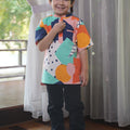 At The Market Collection Boy Short Sleeves Fruit Punch Print - Umbi