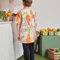 At The Market Collection Boy Short Sleeves Shirt Fleur Print - Umbi