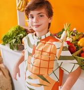 At The Market Collection Boy Short Sleeves Shirt Sunflower Print - Umbi