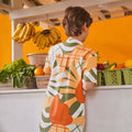 At The Market Collection Boy Short Sleeves Shirt Sunflower Print - Umbi