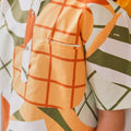 At The Market Collection Boy Short Sleeves Shirt Sunflower Print - Umbi
