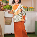At The Market Collection Girl Boxy Blouse Sunflower Print - Umbi