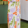 At The Market Collection Girl Classic Skirt Fleur Print - Umbi