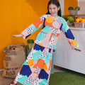 At The Market Collection Girl Classic Skirt Fruit Punch Print - Umbi