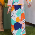 At The Market Collection Girl Classic Skirt Fruit Punch Print - Umbi