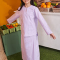 At The Market Collection Girl Classic Skirt Lilac - Umbi