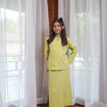 At The Market Collection Girl Classic Skirt Lime Green - Umbi
