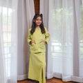 At The Market Collection Girl Classic Skirt Lime Green - Umbi