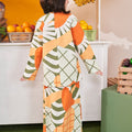 At The Market Collection Girl Classic Skirt Sunflower Print - Umbi