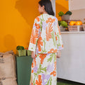 At The Market Collection Girl Kurung Top Fleur Print - Umbi