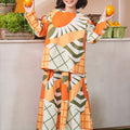 At The Market Collection Girl Teacup Skirt Sunflower Print - Umbi