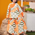 At The Market Collection Girl Teacup Skirt Sunflower Print - Umbi