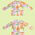 At The Market Collection Men Kurta Fleur Print - Umbi