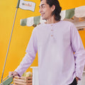 At The Market Collection Men Kurta Lilac - Umbi