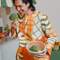 At The Market Collection Men Kurta Sunflower Print - Umbi