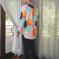 At The Market Collection Men Modern Teluk Belanga Fruit Punch Print - Umbi
