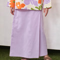 baju raya family sedondon girl classic skirts lilac