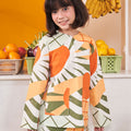 baju raya family sedondon kids girls kurung top sunflower print