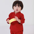 Baby Baju Melayu Set Red - Umbi