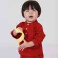 Baby Baju Melayu Set Red - Umbi