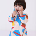Baby Kimono Jumpsuit Jellybean Print - Umbi