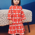 Baby Kurung Dress Bubblegum Print - Umbi
