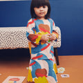 Baby Kurung Dress Jellybean Print - Umbi
