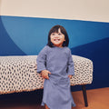 Baby Kurung Dress Pigeon Blue - Umbi