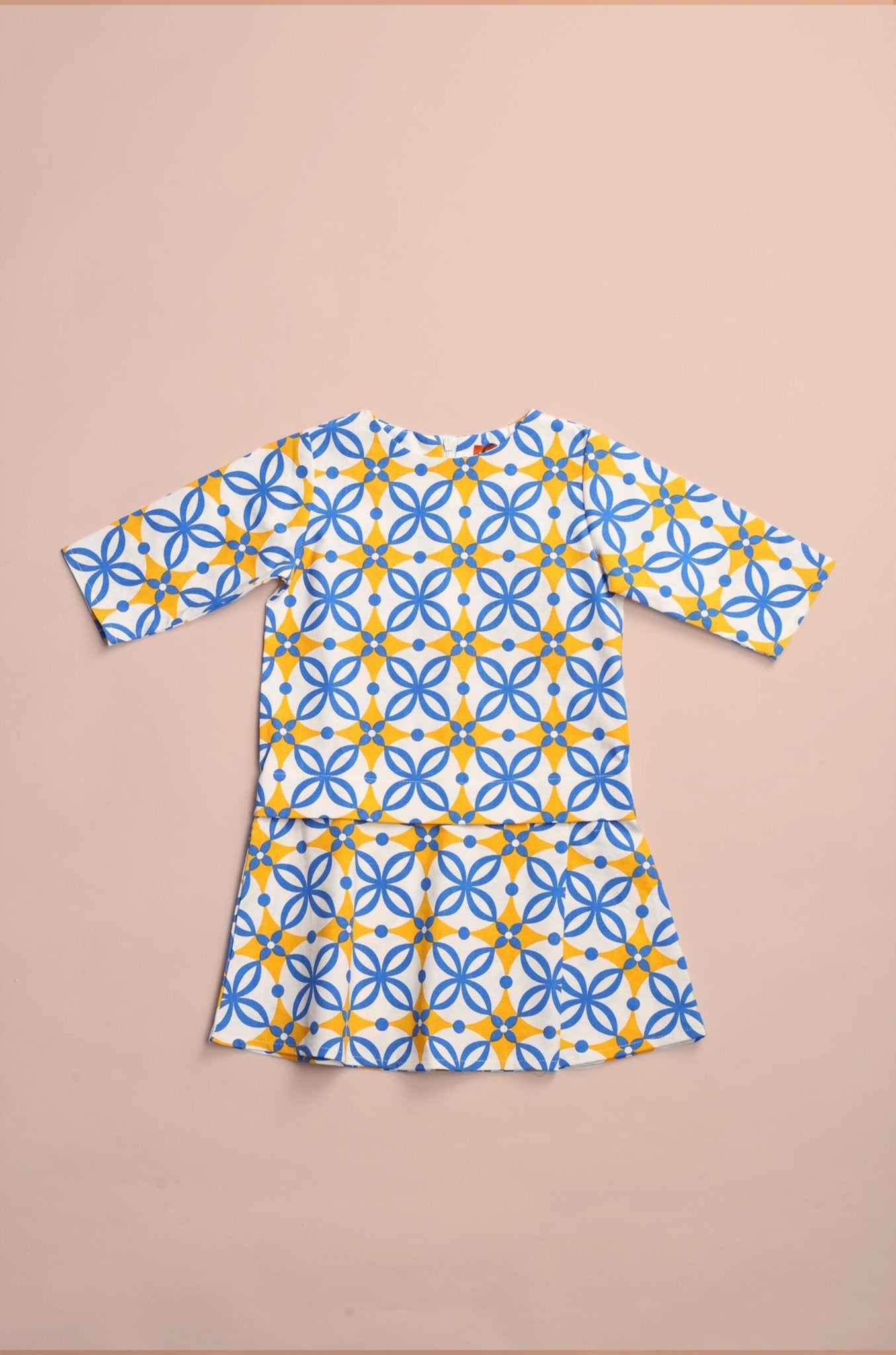 Baby Kurung Dress Popcorn Print - Umbi