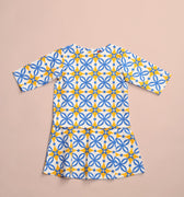 Baby Kurung Dress Popcorn Print - Umbi