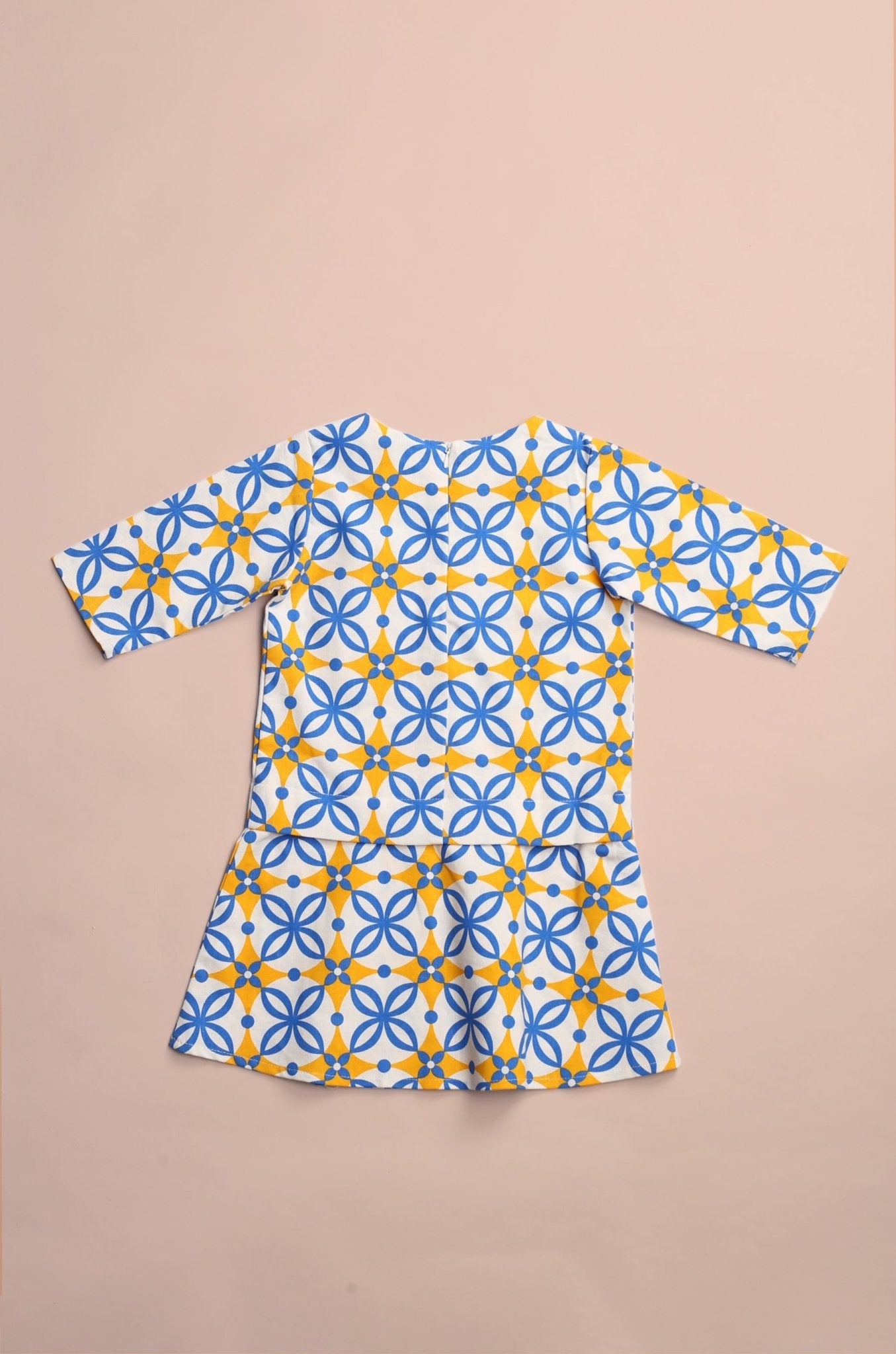Baby Kurung Dress Popcorn Print - Umbi
