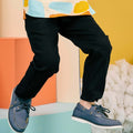 Boy Fitted Pants Black - Umbi