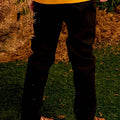 Boy Fitted Pants Black - Umbi