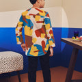 Boy Kurta Top Jellybean Print - Umbi