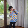 Boy Kurta Top Popcorn Print - Umbi