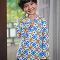 Boy Kurta Top Popcorn Print - Umbi
