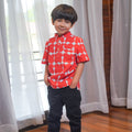 Boy Short Sleeves Shirt Bubblegum Print - Umbi