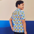 Boy Short Sleeves Shirt Popcorn Print - Umbi