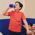 Boy Short Sleeves Shirt Terracotta - Umbi