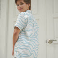 Boy Sunday Shirt in Wave - Umbi