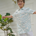 Boy Sunday Shirt in Wave - Umbi