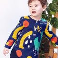 baju raya family sedondon kids boy kurta bumi print