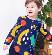 baju raya family sedondon kids boy kurta bumi print