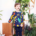 boys top long sleeve button eid raya event wear